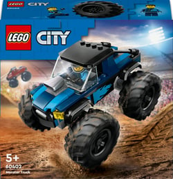 CITY LE MONSTER TRUCK BLEU