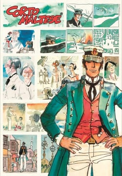 Puzzle Compact 1000 pièces - Corto Maltese - Clementoni