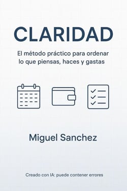 CLARIDAD:El método práctico para ordenar lo que piensas, haces y gastas