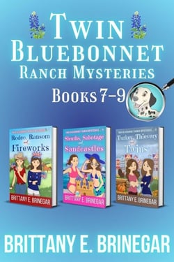 Twin Bluebonnet Ranch Mysteries - Volume 3: Books 7-9 Collection - Brittany E. Brinegar Cozy Mystery Box Sets, #8