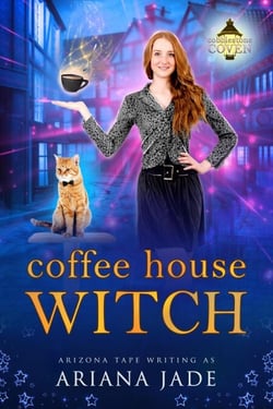 The Coffee House Witch &amp; The Grumpy Cat - The Cobblestone Coven, #1