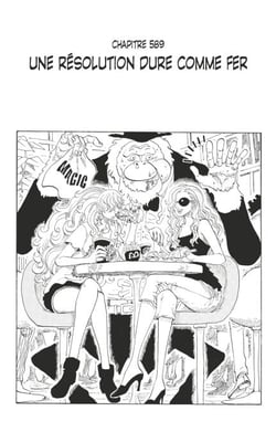 One Piece édition originale - Chapitre 589 - Une résolution dure comme fer