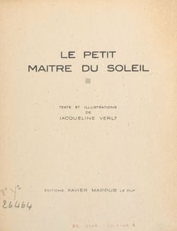 Le petit maître du soleil