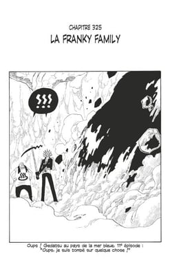 One Piece édition originale - Chapitre 325 - La Franky Family