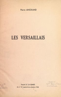 Les Versaillais