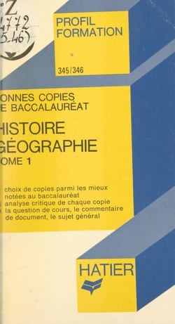 Bonnes copies de bac (1) - Histoire-géographie