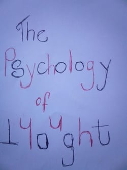 The Psychology of Thought