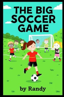 The Big Soccer Game - Childrens Books, #999