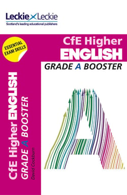 Higher English Grade Booster for SQA Exam Revision - Maximise Marks and Minimise Mistakes to Achieve Your Best Possible Mark