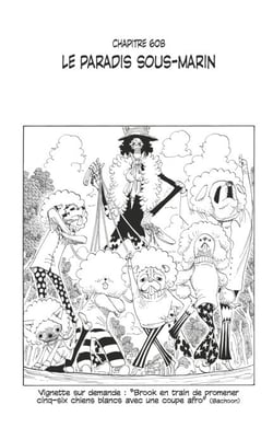 One Piece édition originale - Chapitre 608 - Le paradis sous-marin