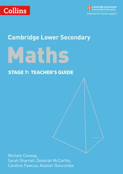 Lower Secondary Maths Teacher’s Guide: Stage 7 ebook - 1 year licence