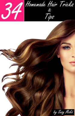 34 Homemade Hair Tricks &amp; Tips - Best homemade hair masks: Homemade hair mask recipes, vitamins which your hair need, what to eat for beautiful hair