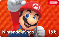 Code de téléchargement Nintendo - 15 euros