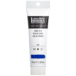 Tube 59 ml de peinture acrylique Liquitex Heavy Body série 4 - Bleu de cobalt - Extra-fine