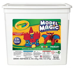 Seau de Model Magic couleurs assorties