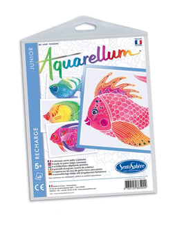 Recharge Aquarellum Junior "poissons"