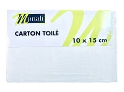 Carton toilé 10 x 15 cm - Monali