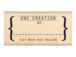 Tampons bois - fait main avec passion - Florilèges Design 