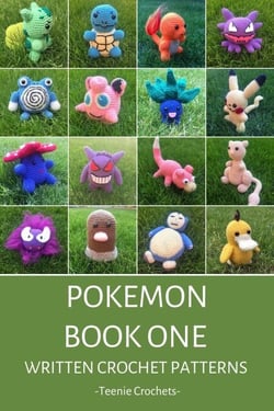 16 Pokemon - Written Crochet Patterns