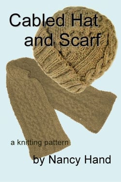 Cabled Hat and Scarf