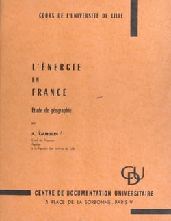 L'énergie en France - Étude de géographie