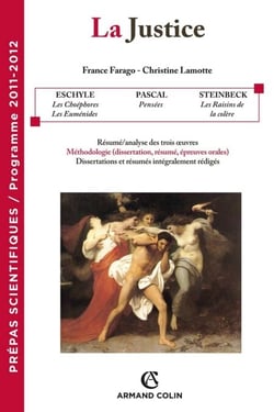 La justice - Prépas scientifiques - Programme 2010-2011