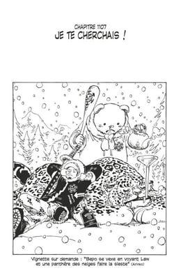 One Piece édition originale - Chapitre 1107 - Je te cherchais !