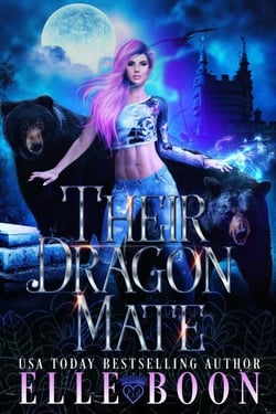 Their Dragon Mate - Iron Wolves MC, #1
