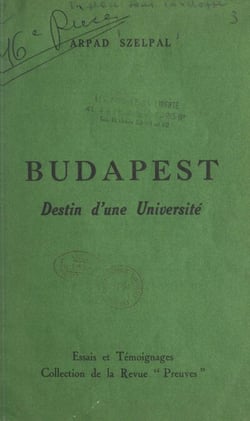 Budapest - Destin d'une université