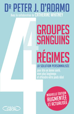 4 groupes sanguins, 4 régimes