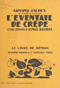 L'éventail de crêpe - Avec 43 bois originaux