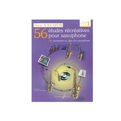 56 Études récréatives. Cahier 1 - méthode