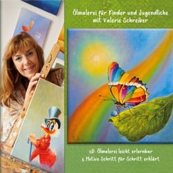 Ölmalerei für Kinder und Jugendliche - mit Valérie Schreiber