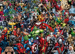 Puzzle 1000 pièces - Impossible Puzzle! - Marvel