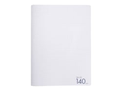 Cahier 140 pages petits carreaux 24 x 32 cm Polypropylène Cultura Transparent