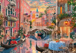 Puzzle 6000 pièces - High Quality Collection - Coucher de soleil à Venise