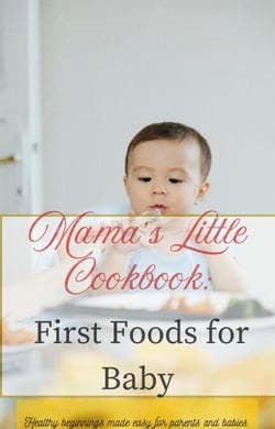 Mama's little cookbook: first food for baby
