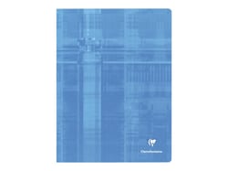 1 cahier - 24 x 32 cm - Metric - Clairefontaine - 144 pages grands carreaux - Coloris assortis