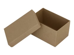 Boîte en carton rectangle 10x7x6cm - Créalia