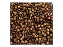 Perles Toho 11/0 - Tube de 3 g - Color 618 Bronze Matte bronze - Créalia