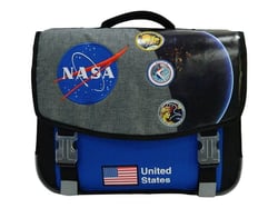 Cartable CE2-CM1-CM2 40-41 cm - La Plume Dorée - NASA