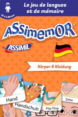 Assimemor – Mes premiers mots allemands : Körper und Kleidung