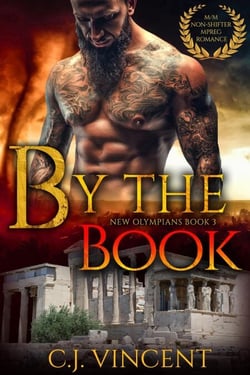 By the Book: A Non-Shifter M/M MPREG Romance - New Olympians, #3