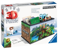 Puzzle 3D - Boîte de rangement - Minecraft - 216 pièces