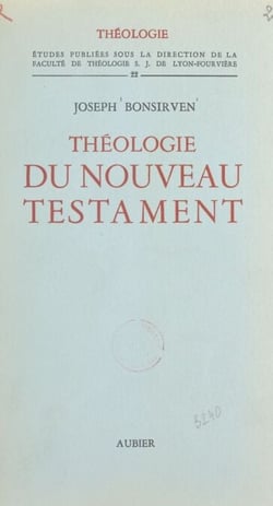 Théologie du Nouveau Testament