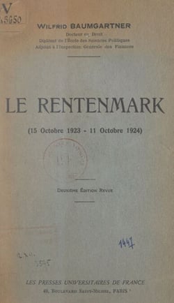 Le Rentenmark (15 octobre 1923 - 11 octobre 1924)