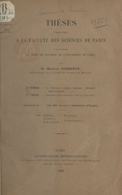 La fonction gamma : théorie, histoire, bibliographie - Thèses présentées à la Faculté des sciences de Paris pour obtenir le titre de Docteur de l'Université de Paris