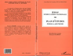 Essai d'éducation nationale ou plan d'études pour la jeunesse