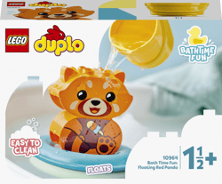 Jouet de bain : le panda rouge flottant - LEGO® DUPLO® Mes 1ers pas - 10964