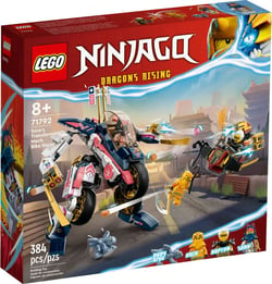 LEGO® 71792 - Le robot bolide transformable de Sora - LEGO® NINJAGO®